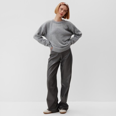 Jumper Women's Minaku: Knitwear Collection, color light gray rr 46-48-1