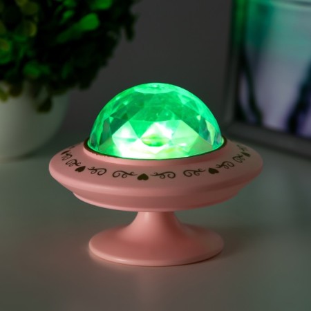 Fuzn-spectator "Fusion" LED 3HLR44 disco, pink 12x12x10 cm Risalux-4