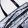 A set of cosmetic bags for the pool, 2 in 1, black/multi -colored color