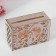 Wedding Bank "Love", silver, prefabricated, 24x10x16 cm