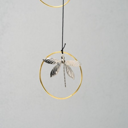 Wind Music Metal "Dragonfly" 4 tubes 70 cm-3