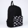 School textile "cats", with a pocket, black color