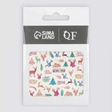 Nail Slider design 6.5*5.5cm BN-1866 (FAS 6 Pcs Price per pcs) CAP CAP-2