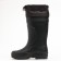 Male boots with insulation, black color, size 44