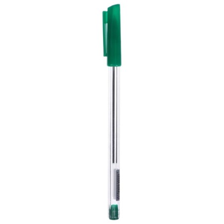 Ballic handle 0.7 mm, green rod, transparent body with a green cap-1