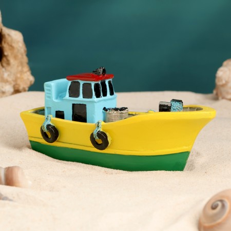 Souvenir ship "Fisherman" 13*6*5cm-7