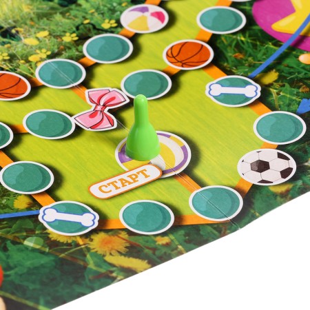 Board game "Super Corgi. Whose Corgi is faster? ”, 2-4 players, 5+-2