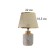 Table lamp "Marble" 1x40W E27 white/gold 22.5x22.5x35cm