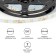 LED strip Apeyron 12V, SMD2835, 5 m, IP20, 4.8W/m, 60 LED/m, 4000K