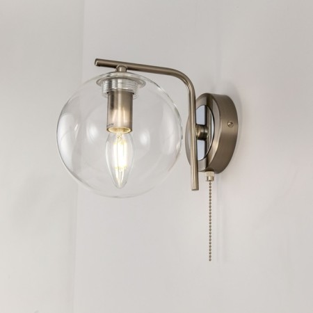 Sconces Citilux "Tommy" CL102311, 15x20 cm, 1x40W, E14, color gray color-5