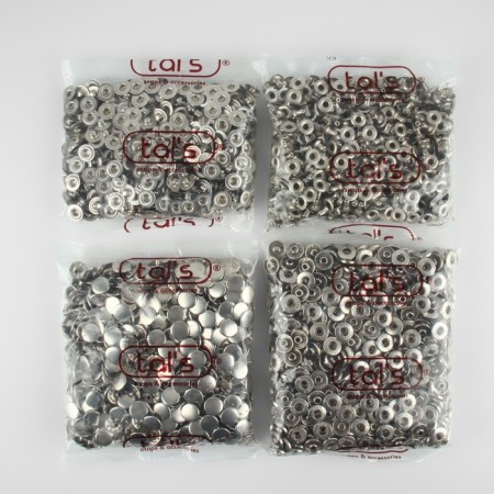Installation button, alpha (S-shaped), d = 15 mm, nickel color-3