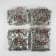 Installation button, alpha (S-shaped), d = 15 mm, nickel color