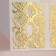 Nail stickers "snake", foil, golden color