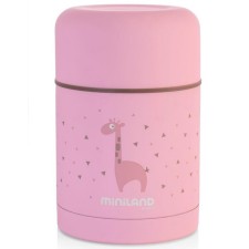 Thermos for food for children's minilad Silky Thermos, 600 ml, pink color