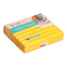 Plastic - polymer clay, 50 g, chiffon, saffron