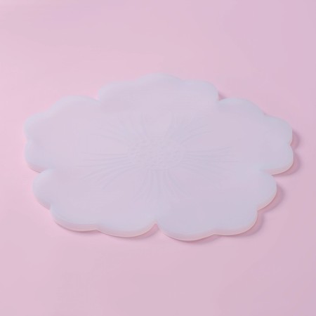 Mold Dolyana "Petunia", silicone, d = 34 cm, transparent-2