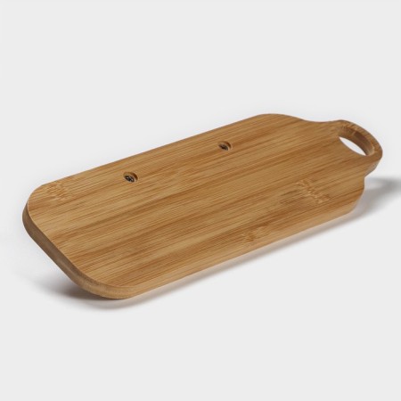 A set of ceramic saucers on a wooden stand “Stylish Bear”, 4 items: 3 saucers 120 ml, stand-5
