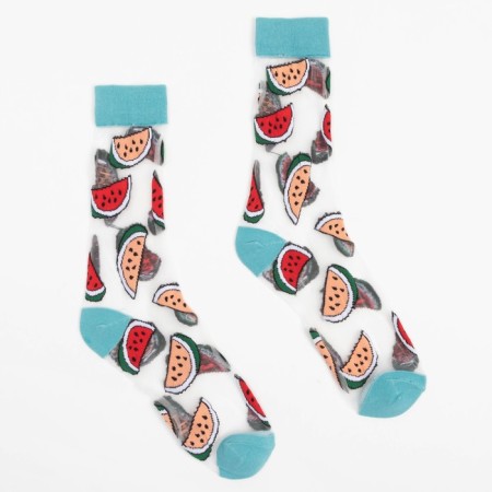 Women's socks minku "watermelon", size 36-39 (23-25 ​​cm)-3