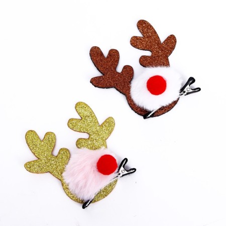 Carnival clamp "Horns", Mix colors-2
