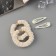 Hair set "Gloria Tenderness" (2 gum 5.5 cm, 2 invisibility 5 cm) milk