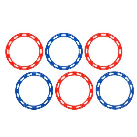 A set of throwing rings, 6 pcs, D-14 cm