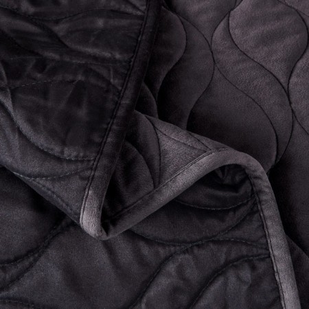 Sofi de Marko “Nobilis” bedspread, size 240x260 cm, color anthracite-4