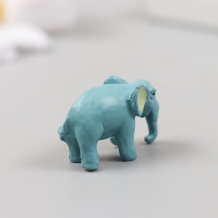 Figure for Florarium Polystone "Blue Elephant" 1x2.5x1.5 cm-2