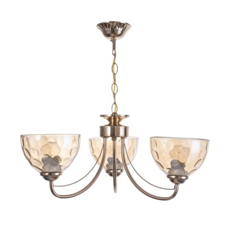 Ruby chandelier 3x40W E27 gold 55x55x85 (45) cm-3