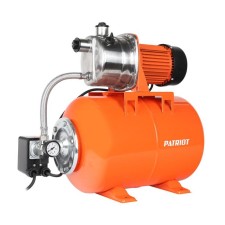 Patriot PW pump 1200-24 Inox 315302620, pressure 32 m, 63 l/min, tank 24 l, stainless steel.
