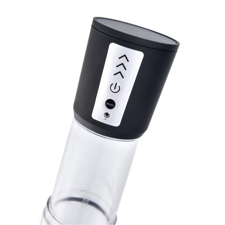 Automatic pump for the penis Sexus Men Expert Andreas, ABS plastic, black, 28 cm-8