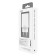 Network charger PERO TC02, 2 USB, 2.1 A, MicroUSB cable, white