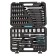 Tool set GROSS 14149, 82 before, 120 teeth, CRV, 1/4 ", 1/2"