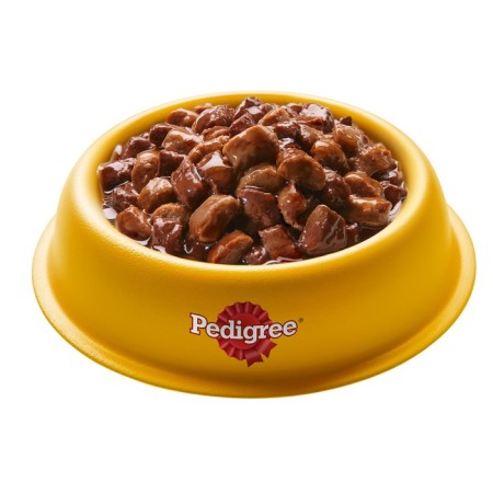Wet feed Pedigree for dogs, beef in sauce, spider, 85 g-11
