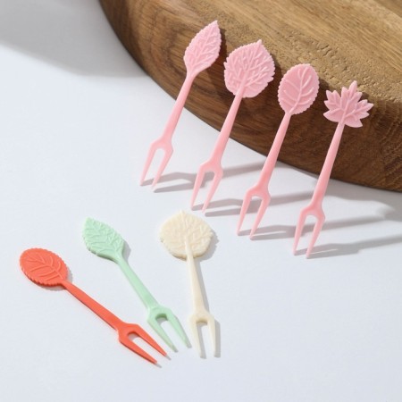 Set of forks, 40 pcs, 11.5 × 9 × 1 cm, color mix-1