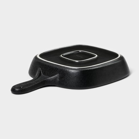 Ceramic dish for the supply of Magistro Carbon, 28 × 19 × 4 cm, black color-6