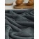 Texrepublic blanket, size 150x200 cm, gray color