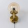 Sconces Citilux "Charlize" CL143413, 13x20.5 cm, 1x40W, E14, brown color