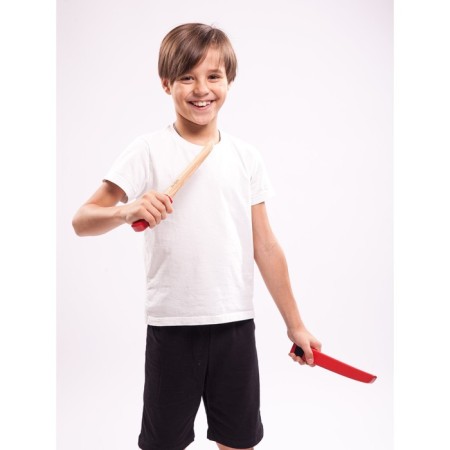 Wooden children's sword "Tanto", red color, beech-11