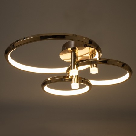Lentes Caus -3XLED 152W gold 76x60x23 cm Bayerlux-2