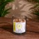 Soye candle "7 chakras" with crystals, 200 grams, Manipura