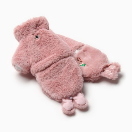 Mittens teenage minku bun 24 cm pink color-5