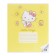 Notebook 12 sheets in the Hello Kitty+Kuromi cage, cardboard cover, additional PVC cover, block 60 g/m2, mix