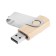 Флешка E 788, 32 ГБ, USB2.0, чт до 25 Мб/с, зап до 15 Мб/с, деревянная