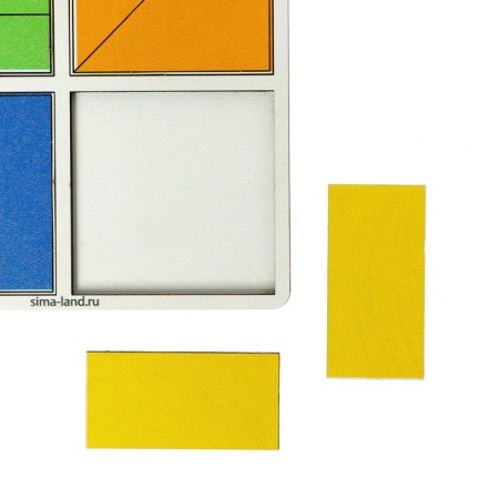 Squares Nikitin 1 level (2 pcs.), 12 squares-2