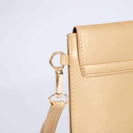 Bag-clate on the magnet, strap on the wrist, gold color-3