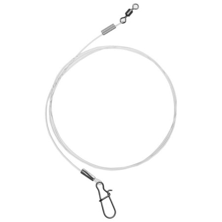 Land trolling fluorocarbon, diameter 0.6 mm, test 16.5 kg, 75 cm, 2 pcs.