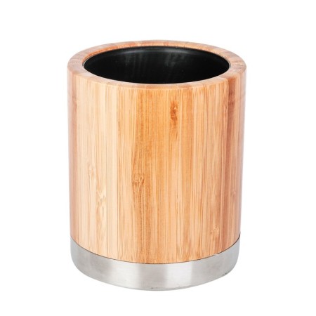 Axentia bonja toilet from bamboo and stainless steel Ø 9.5 cm, height 36 cm-5