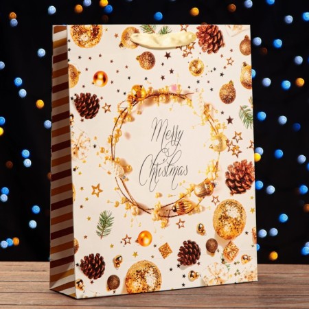 Laminated vertical "New Year!", 33 x 42 x 10 cm-3
