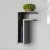 Close -suspended cabinet 412*210*250 Gray graphite