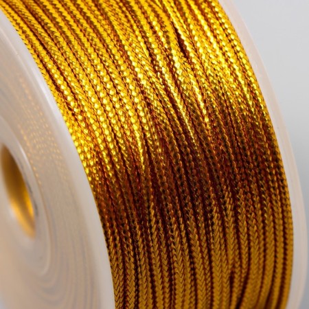Lurex cord 2 mm, 50 m, gold-2